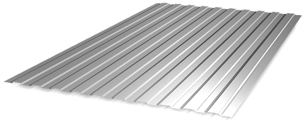 Профнастил С-8 Оцинкованный 0.5х1150х1200