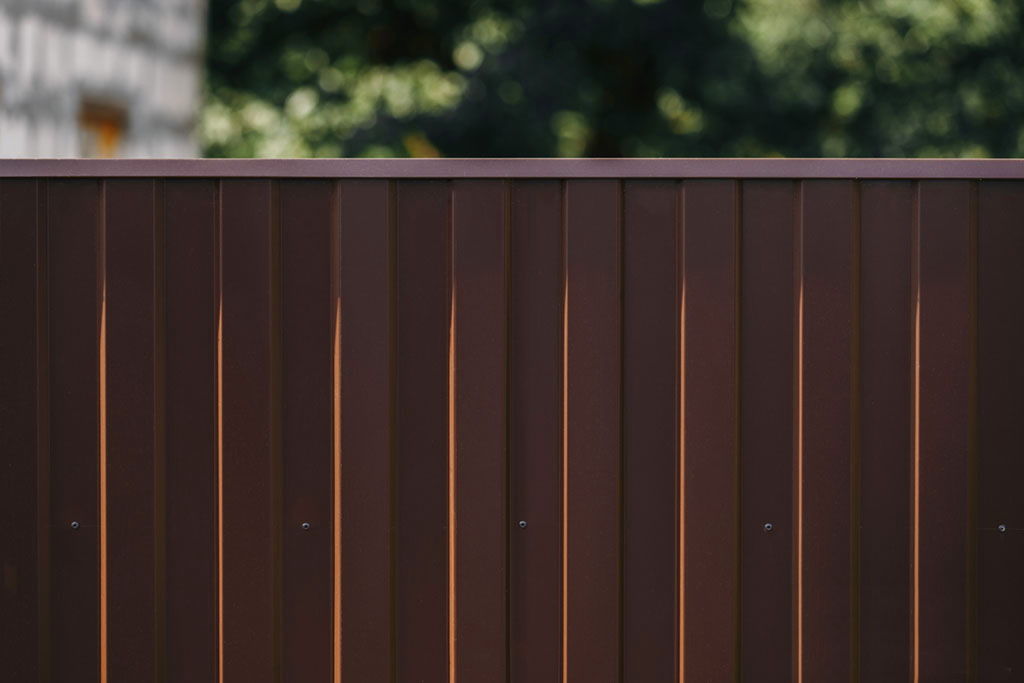 Профнастил С-8 RAL Шоколад 0.5х1150х1200