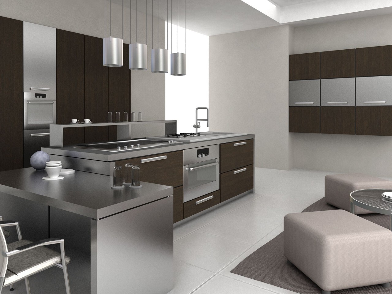 ЛДСП Алюминий 2,75*1,83 (Шагрень)